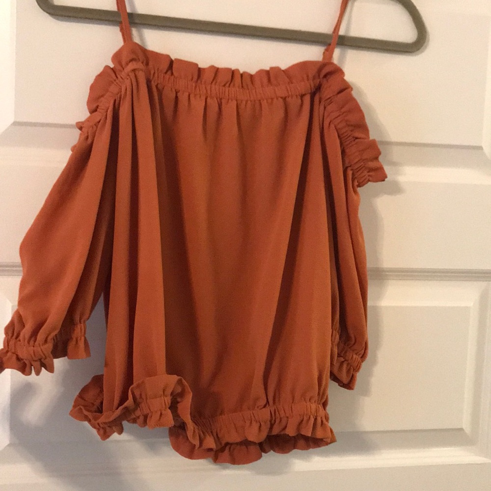 Boutique burnt orange top